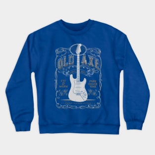 Old Axe Strat Crewneck Sweatshirt